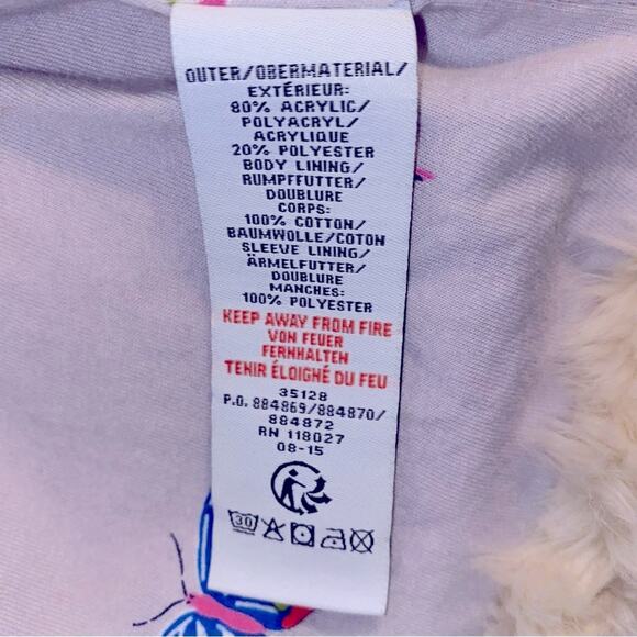 MINI BODEN $110 Ivory Faux Fur Coat Jacket Girls size  5-6 years EUC - Picture 9 of 12